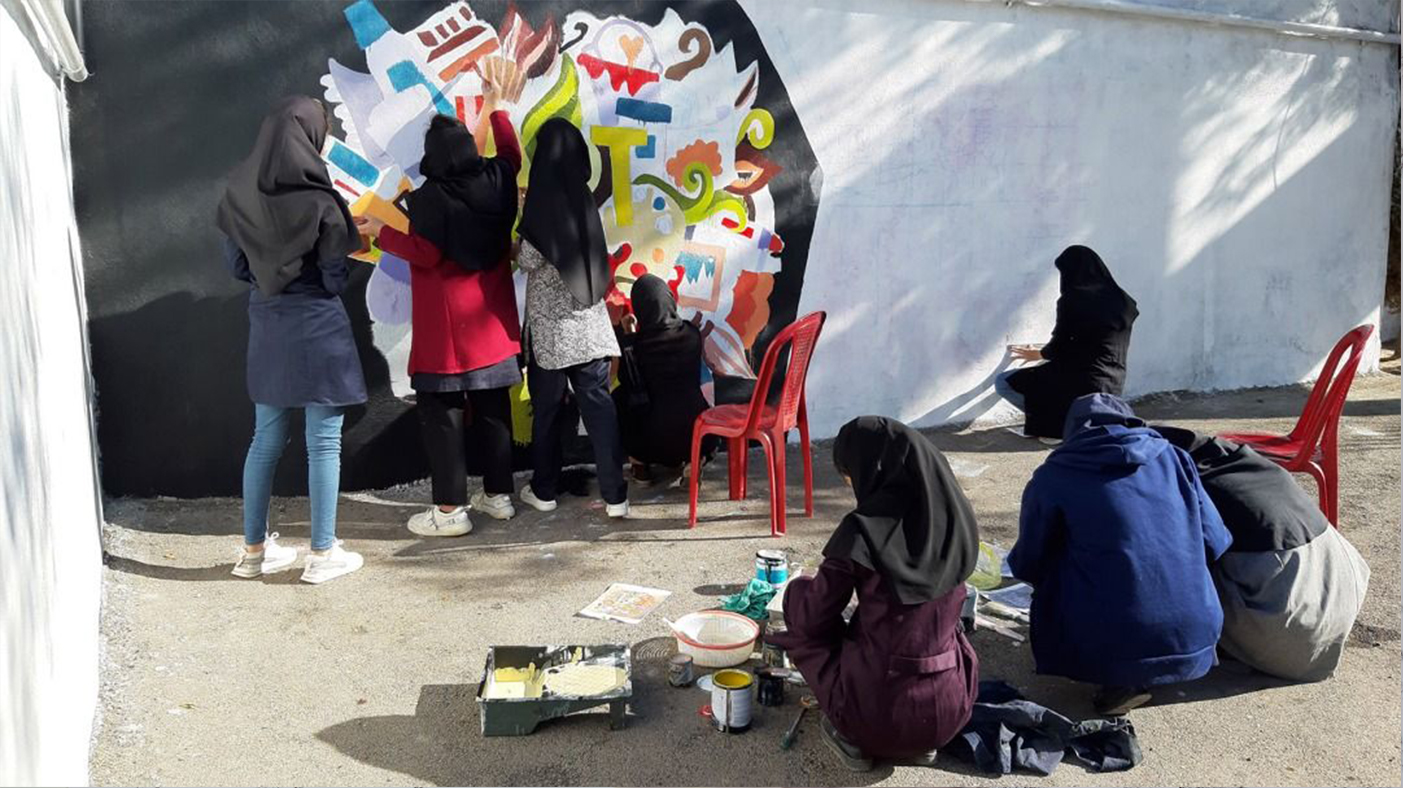 “Sparks and Crackles in My World” curated by Asieh Salimian - an exhibition project by Shahram Entekhabi